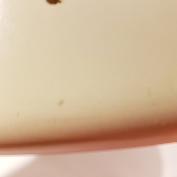 Vintage Pyrex Homestead pattern tabbed, Cinderella, round, casserole, NO LID - Picture 5 of 9